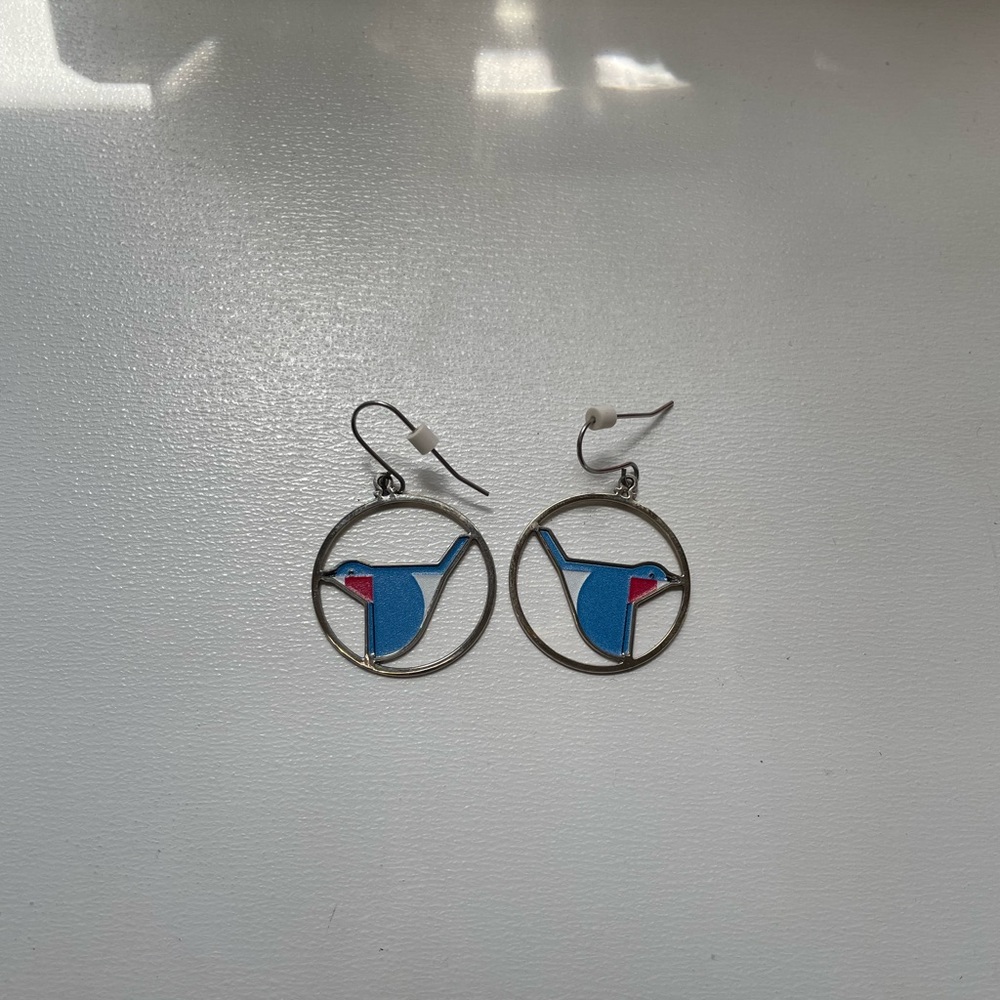 Sterling Silver bird earrings. Light & dainty. In like-new condition.